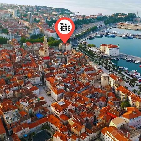 スプリトTerazza Grande In Diocletian Towerアパートメント エクステリア 写真