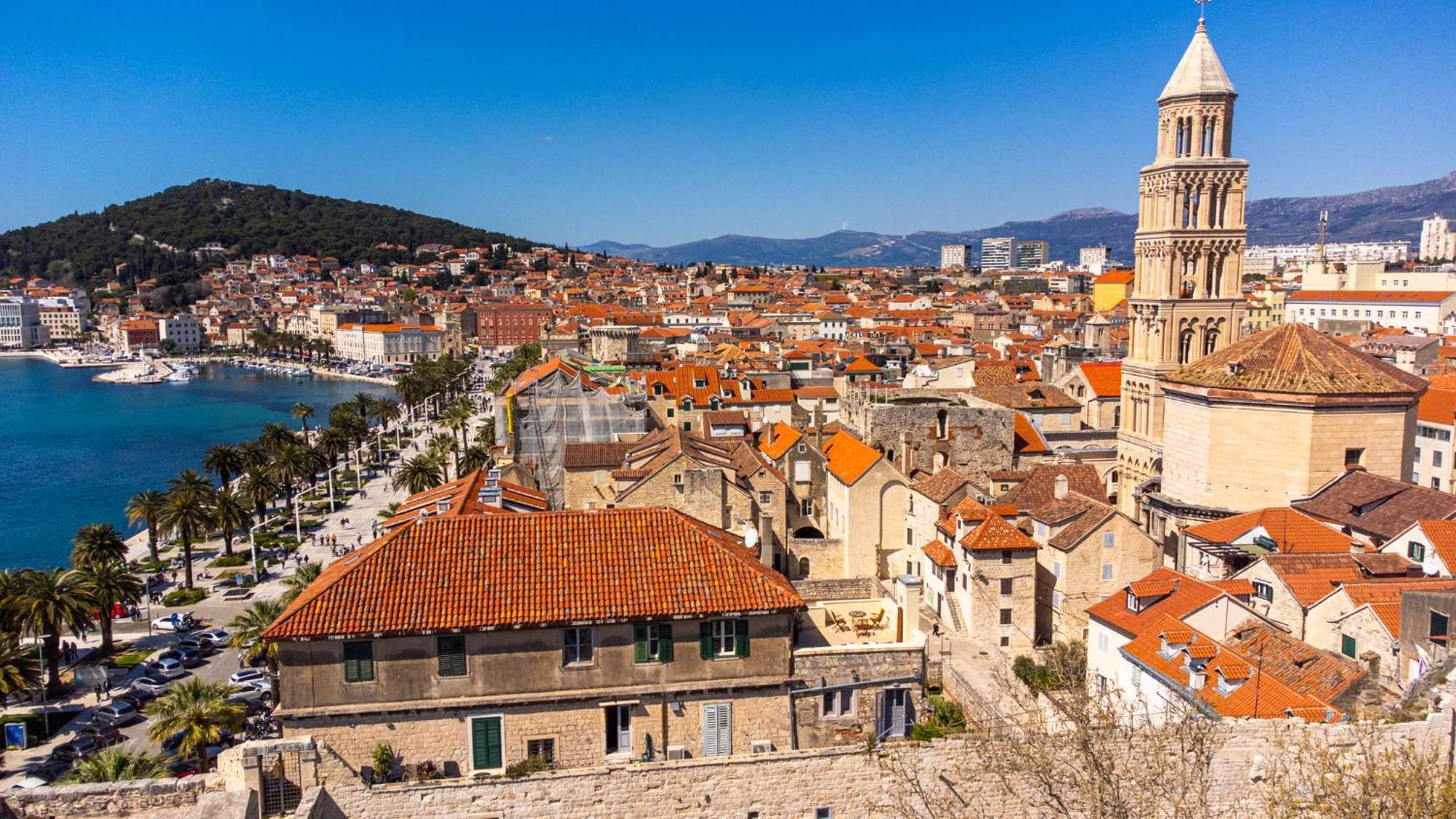 スプリトTerazza Grande In Diocletian Towerアパートメント エクステリア 写真