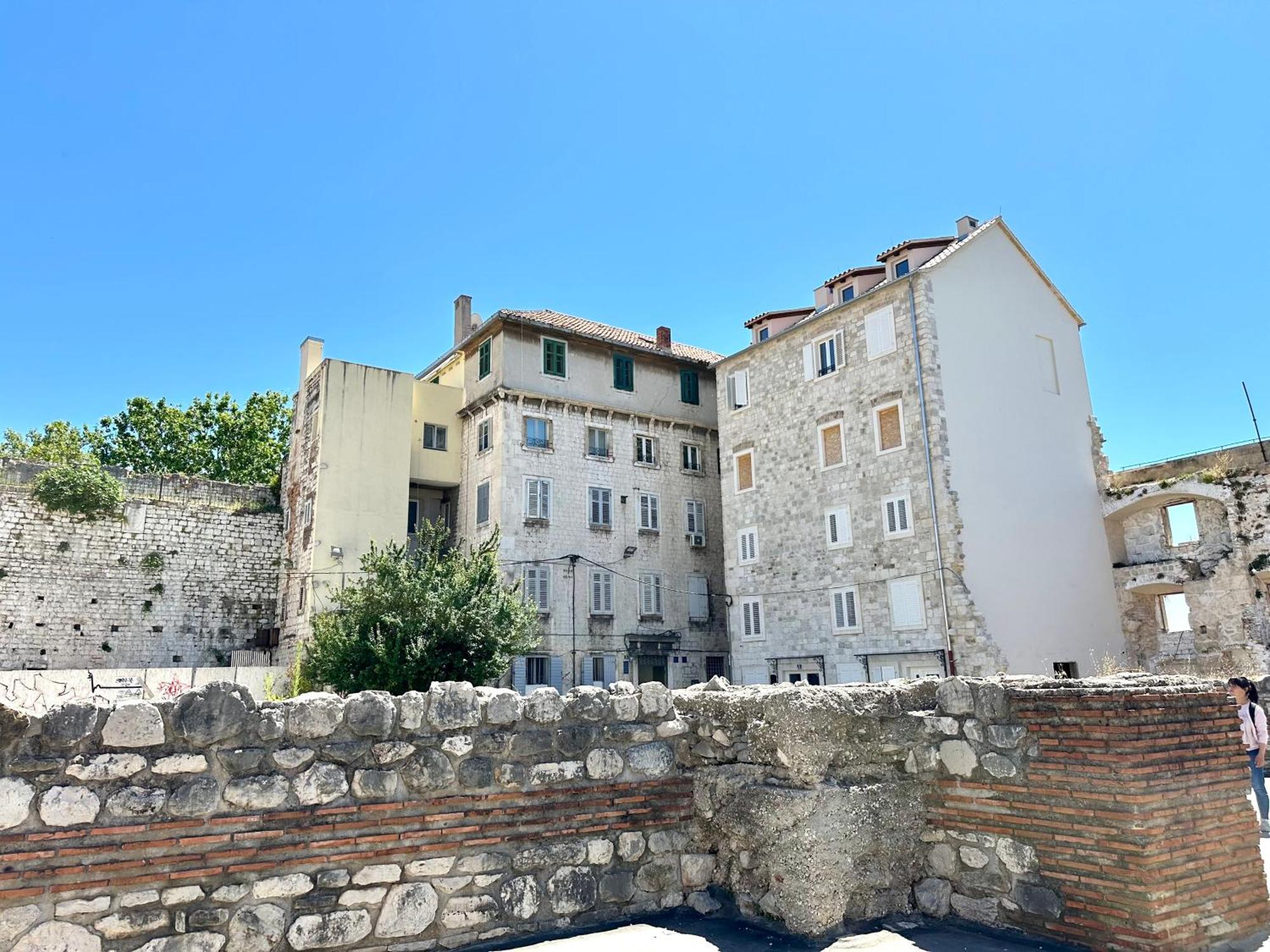 スプリトTerazza Grande In Diocletian Towerアパートメント エクステリア 写真