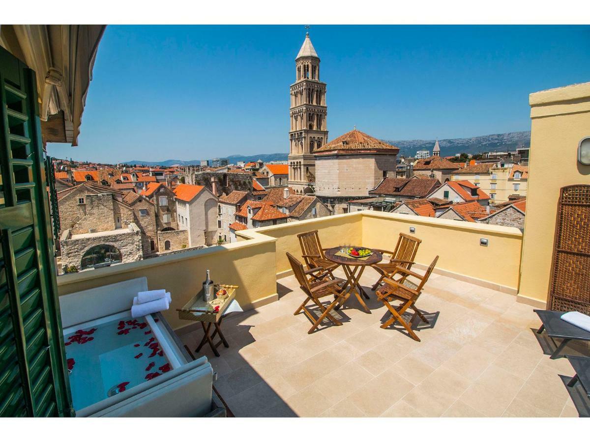 スプリトTerazza Grande In Diocletian Towerアパートメント エクステリア 写真