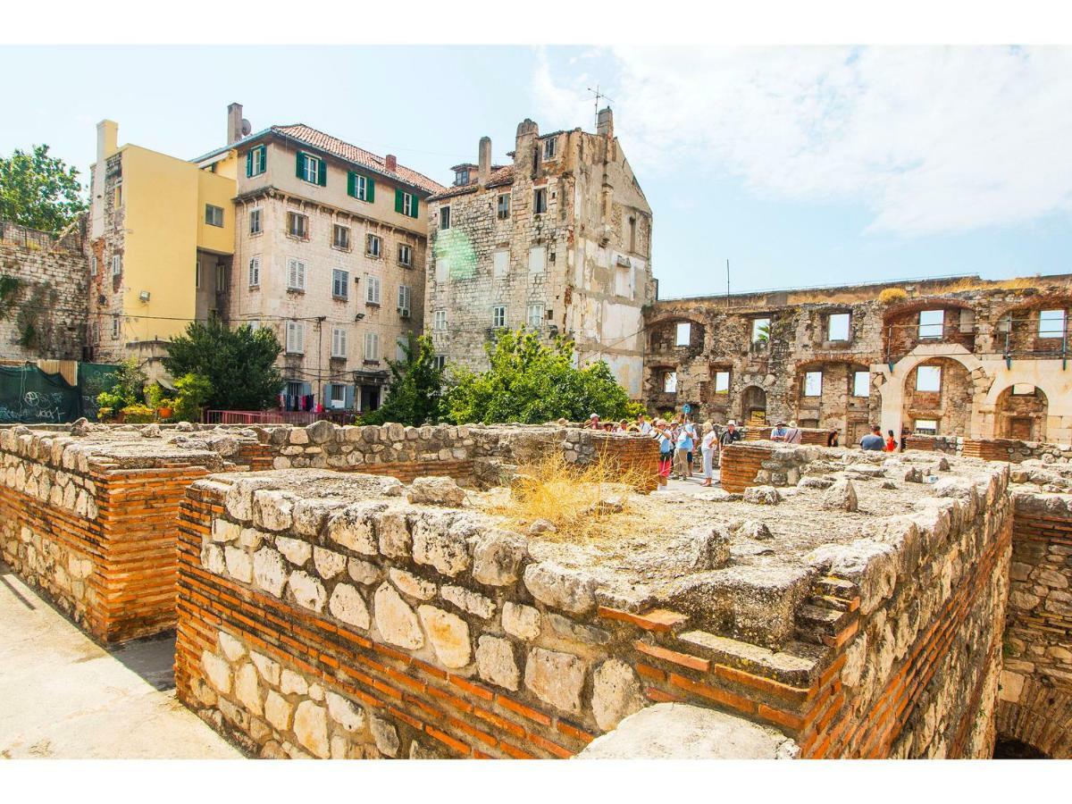 スプリトTerazza Grande In Diocletian Towerアパートメント エクステリア 写真