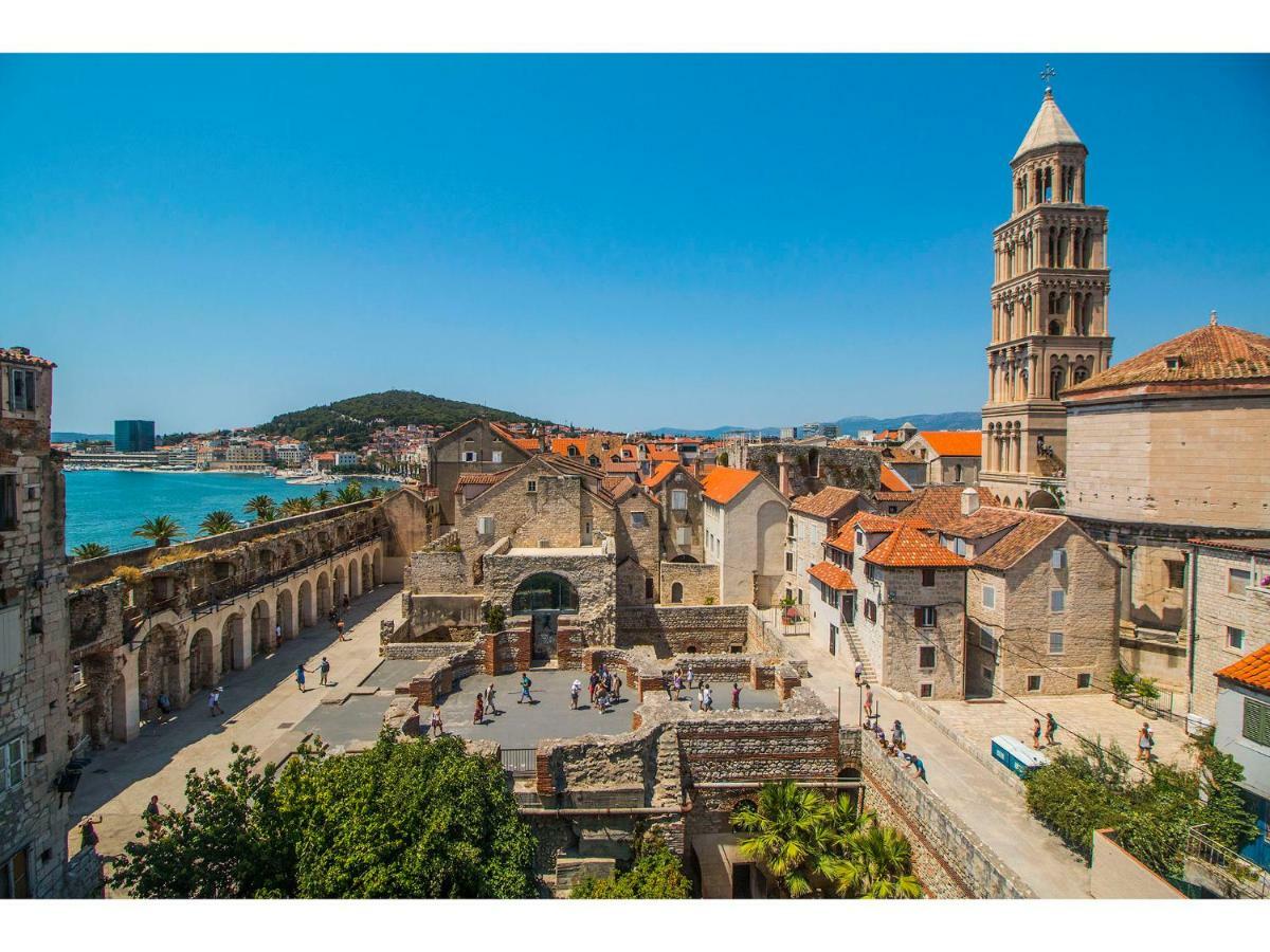 スプリトTerazza Grande In Diocletian Towerアパートメント エクステリア 写真