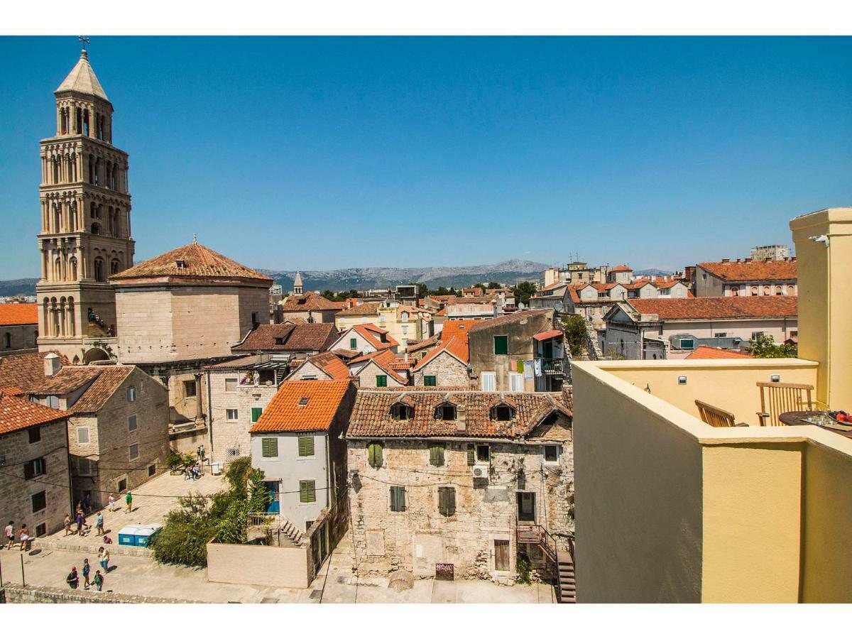 スプリトTerazza Grande In Diocletian Towerアパートメント エクステリア 写真